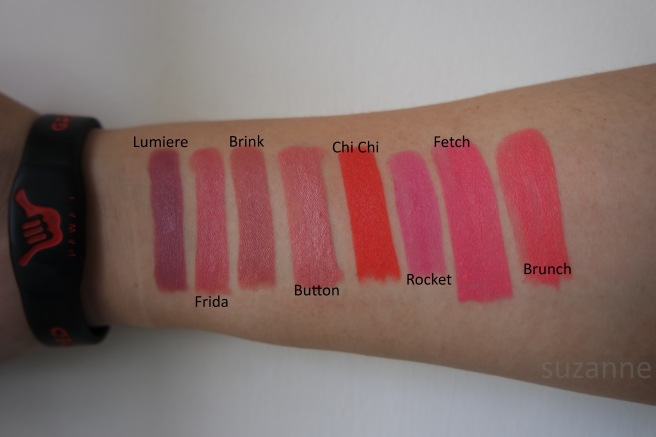 morning swatches